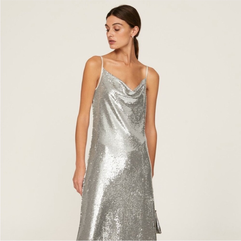 AllSaints Hadley Sequin Dress, Size US 4